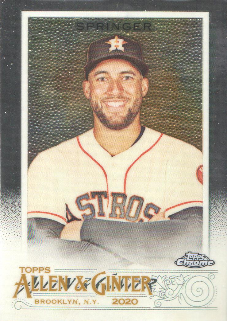 2020 Topps Allen and Ginter Chrome Baseball BASE Cards: Pick from List (#1-300) - Picture 12 of 280