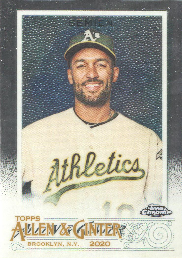 2020 Topps Allen and Ginter Chrome Baseball BASE Cards: Pick from List (#1-300) - Picture 48 of 280