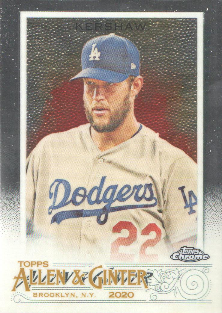 2020 Topps Allen and Ginter Chrome Baseball BASE Cards: Pick from List (#1-300) - Picture 61 of 280