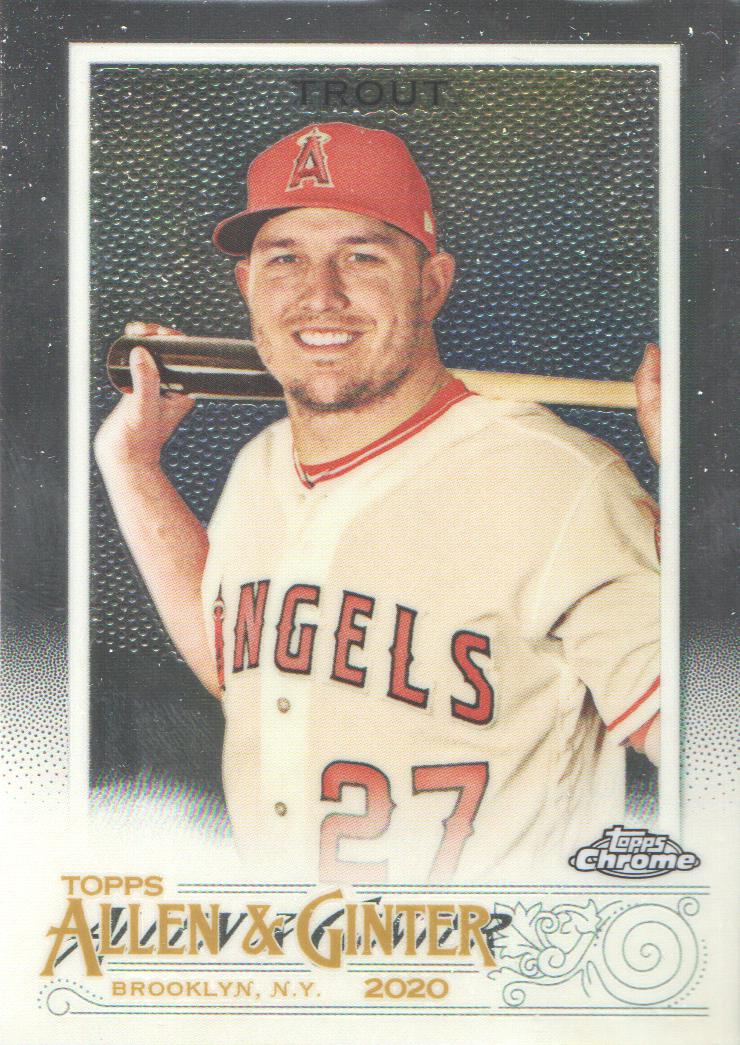 2020 Topps Allen and Ginter Chrome Baseball BASE Cards: Pick from List (#1-300) - Picture 62 of 280