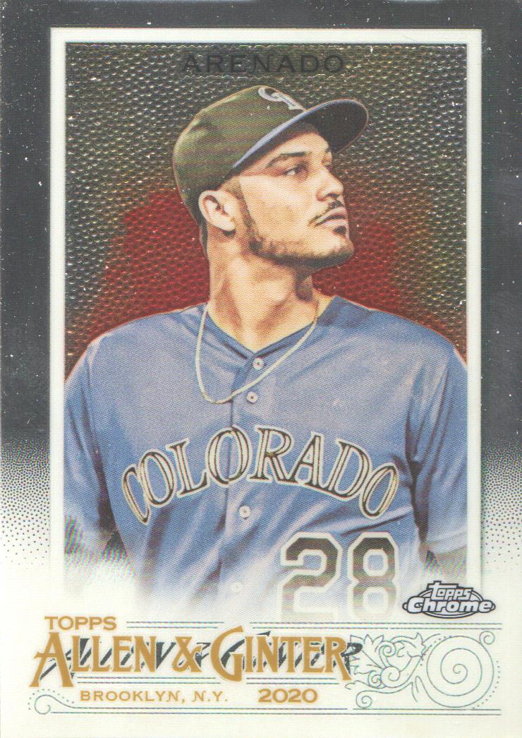 2020 Topps Allen and Ginter Chrome Baseball BASE Cards: Pick from List (#1-300) - Picture 100 of 280