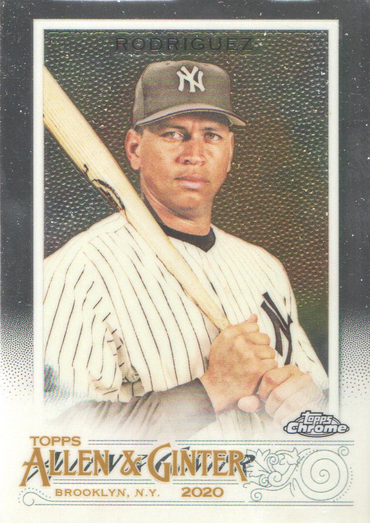 2020 Topps Allen and Ginter Chrome Baseball BASE Cards: Pick from List (#1-300) - Picture 114 of 280