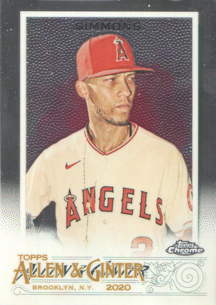 2020 Topps Allen and Ginter Chrome Baseball BASE Cards: Pick from List (#1-300) - Picture 188 of 280