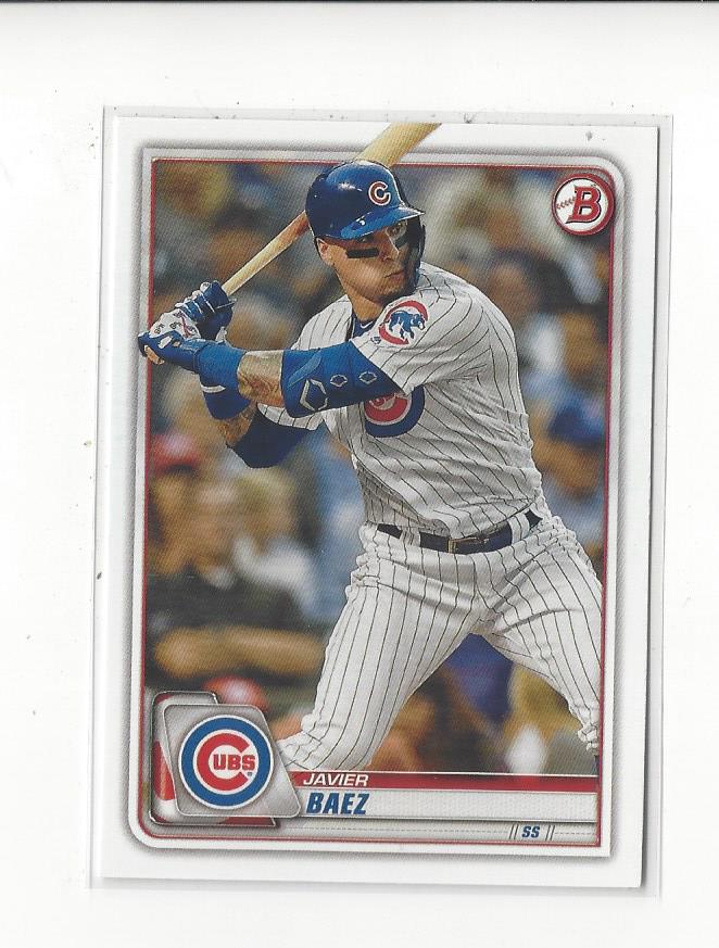 2020 Bowman #99 Javier Baez