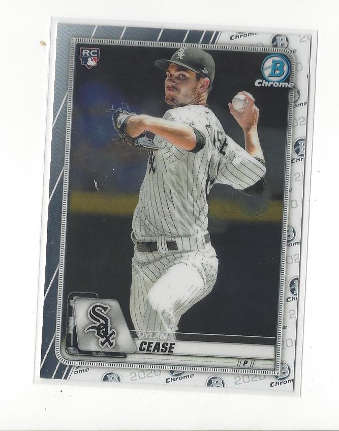 2020 Bowman Chrome #72 Dylan Cease RC