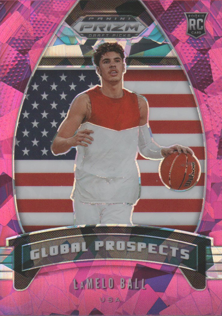 2020-21 Panini Prizm Draft Picks 98 Lamelo BALL RC Rookie 