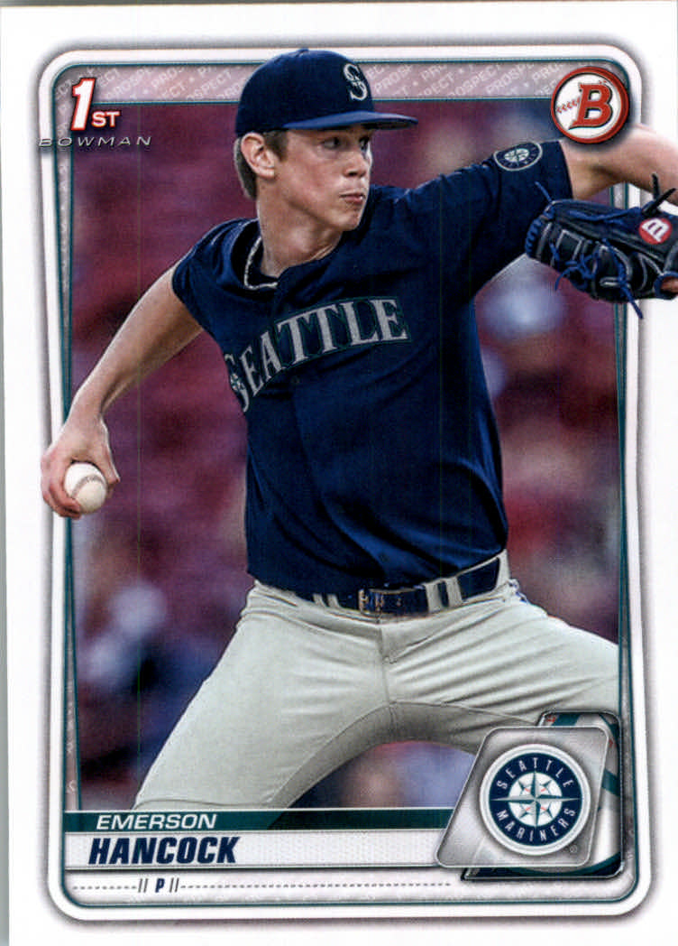 2020 Bowman Draft #BD12 Emerson Hancock