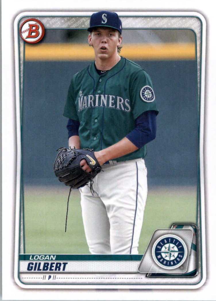 2020 Bowman Draft #BD37 Logan Gilbert