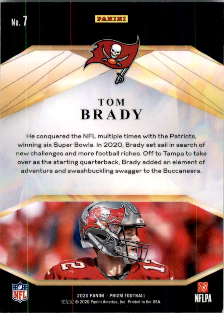 2020 Panini Prizm Brilliance #7 Tom Brady