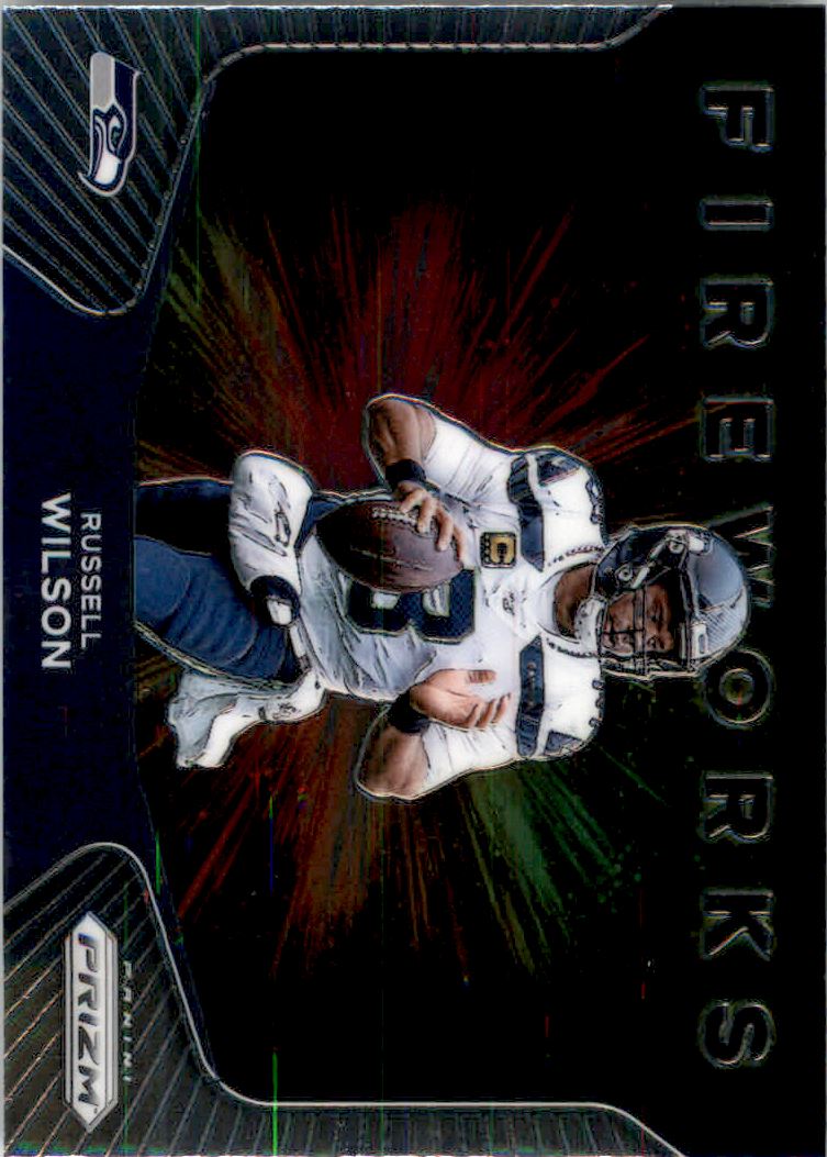 2020 Panini Prizm Fireworks #11 Russell Wilson