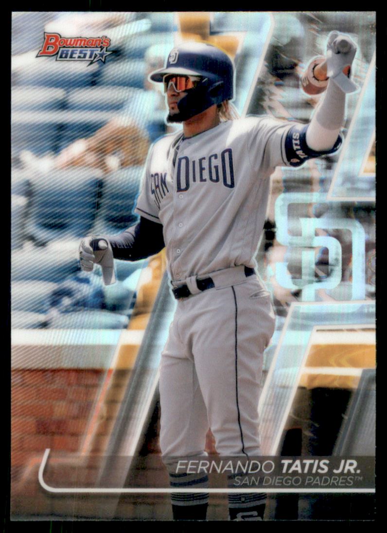 2020 Bowman's Best Refractors #3 Fernando Tatis Jr.