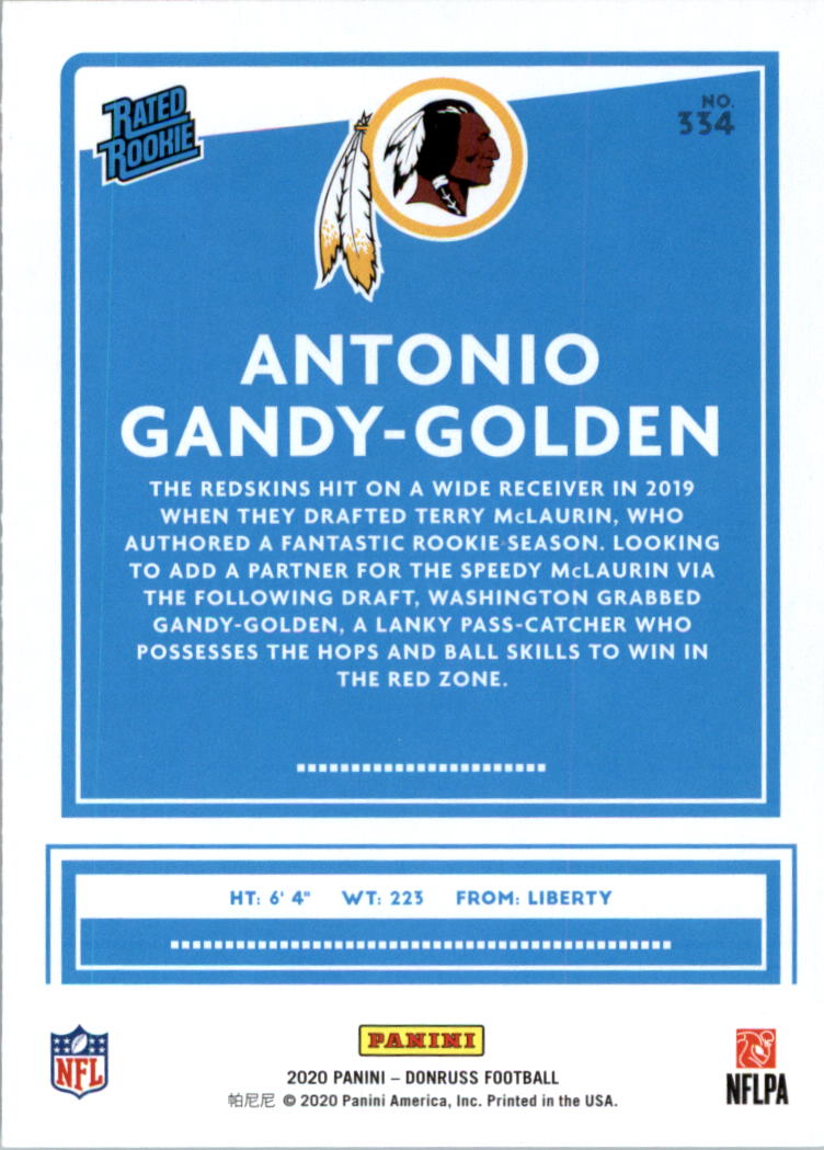 2020 Donruss Football Card Pick (Base) 210-350 - Picture 233 of 265