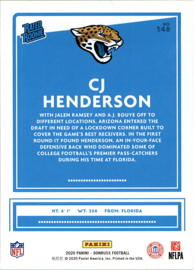 2020 Donruss Football Card Pick (Base) 210-350 - Picture 261 of 265