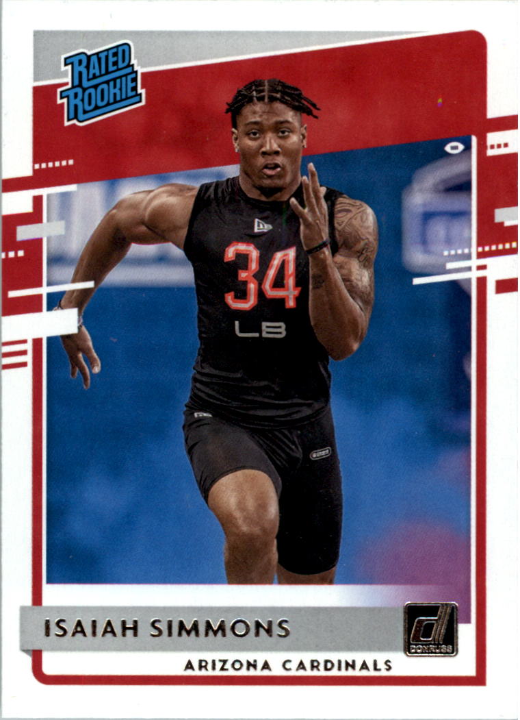 2020 Donruss Football Card Pick (Base) 210-350 - Picture 262 of 265