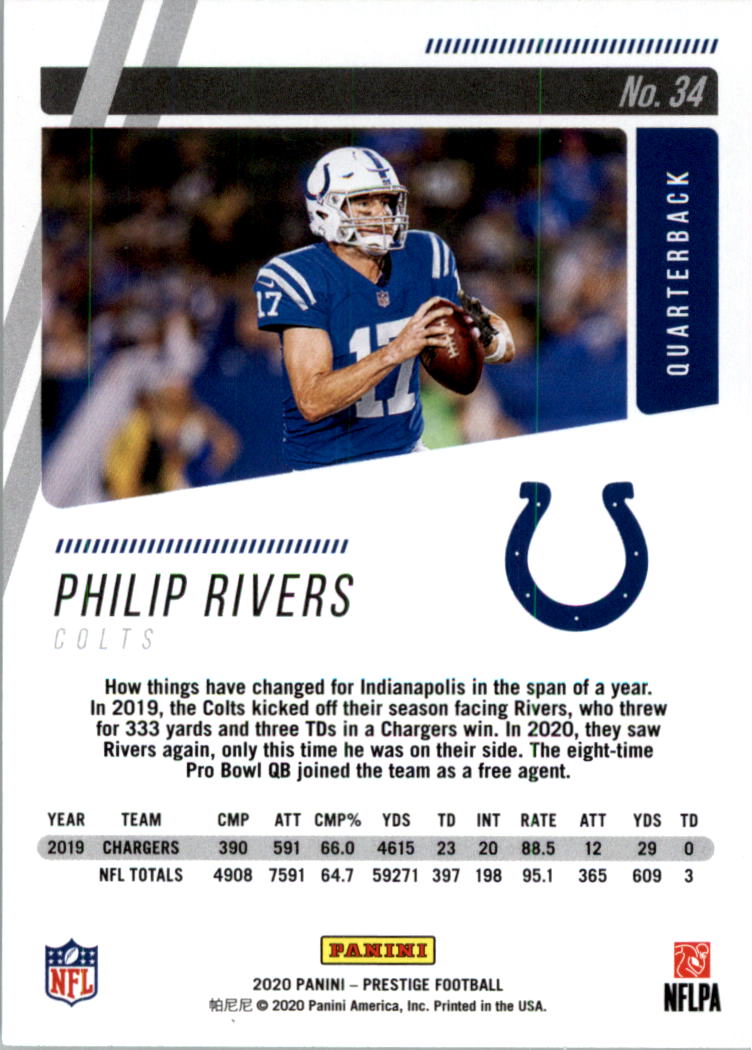 2020 Prestige Football Card Pick (Base) 1-103