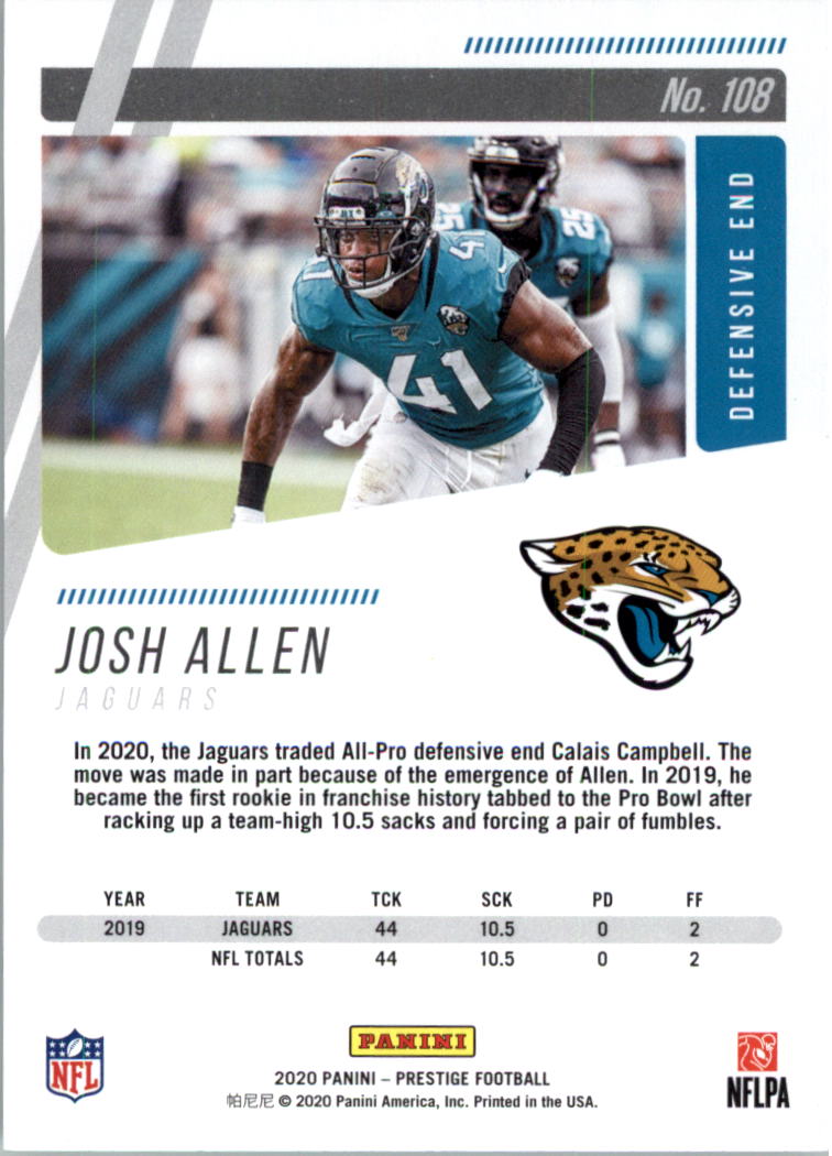 2020 Prestige Football Card Pick 101-330 - Bild 17 von 419