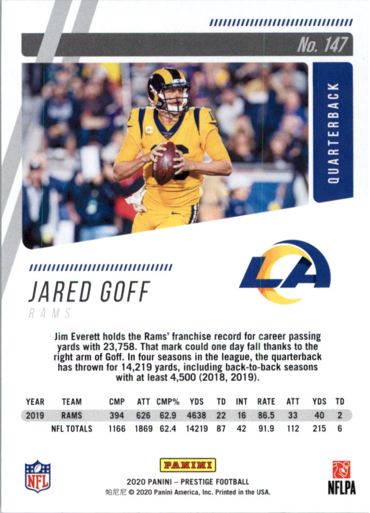 2020 Prestige Football Card Pick 101-330 - Bild 95 von 419