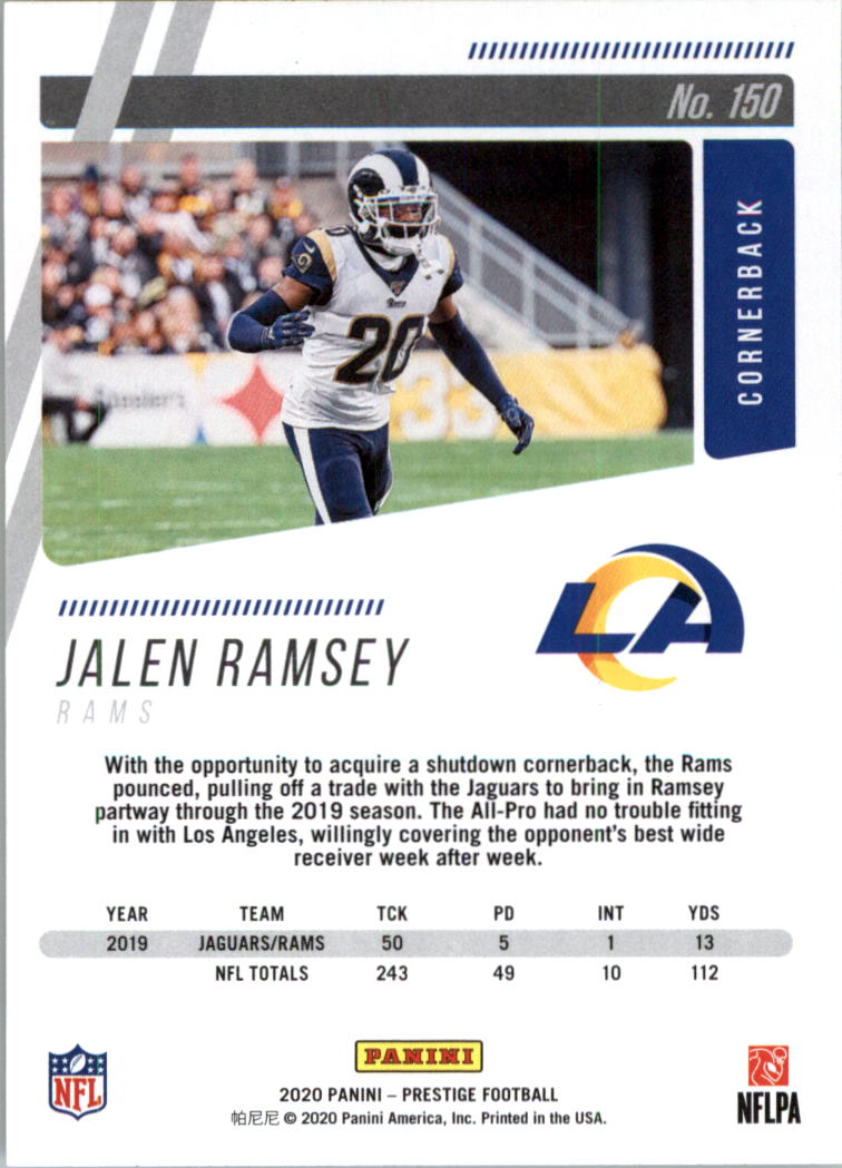2020 Prestige Football Card Pick 101-330 - Bild 101 von 419