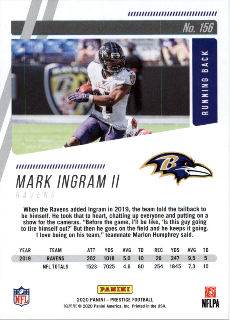 2020 Prestige Football Card Pick 101-330 - Bild 113 von 419