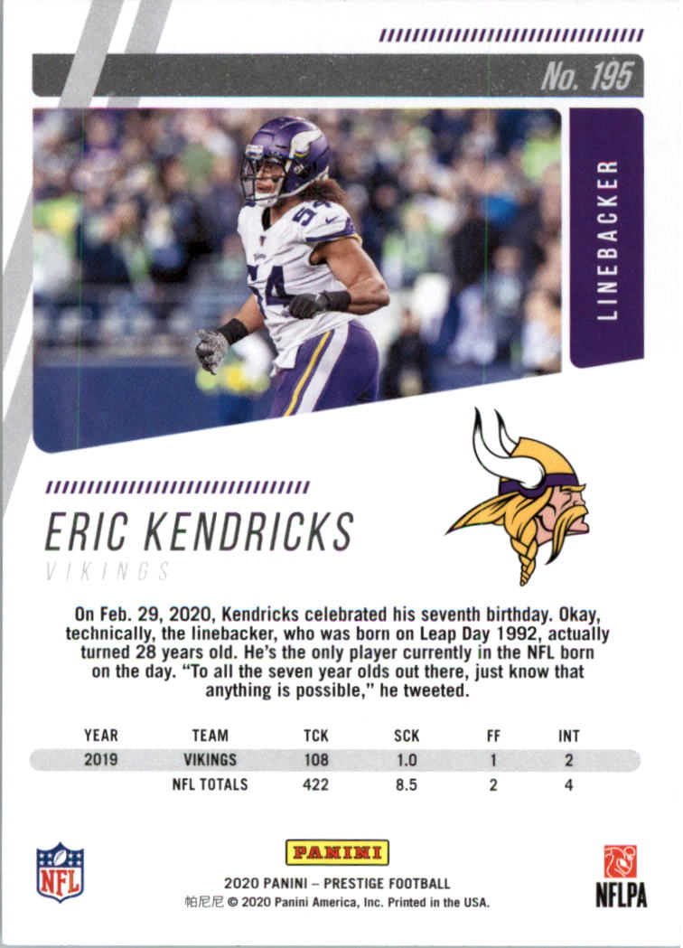 2020 Prestige Football Card Pick 101-330 - Bild 191 von 419