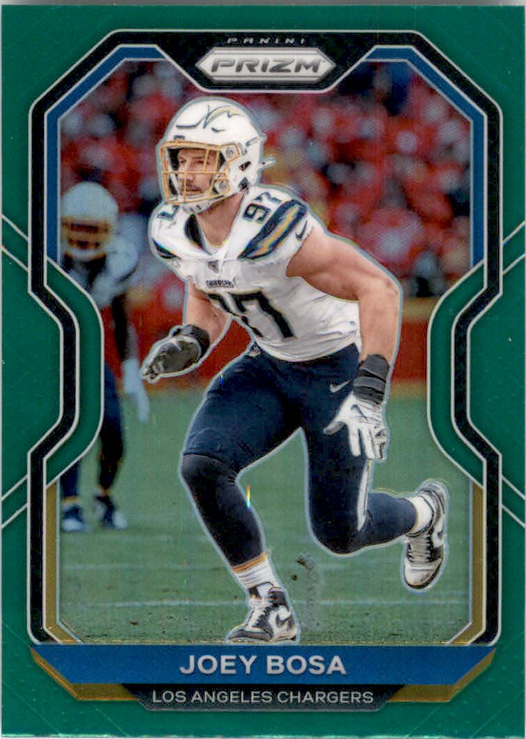 2020 Panini Prizm Prizms Green #143 Joey Bosa