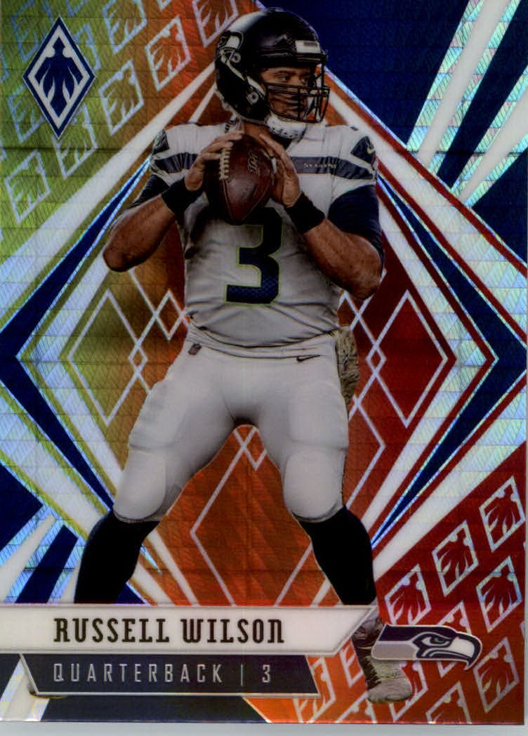 : 2020 Panini Phoenix Fire Burst #99 DK Metcalf Seattle