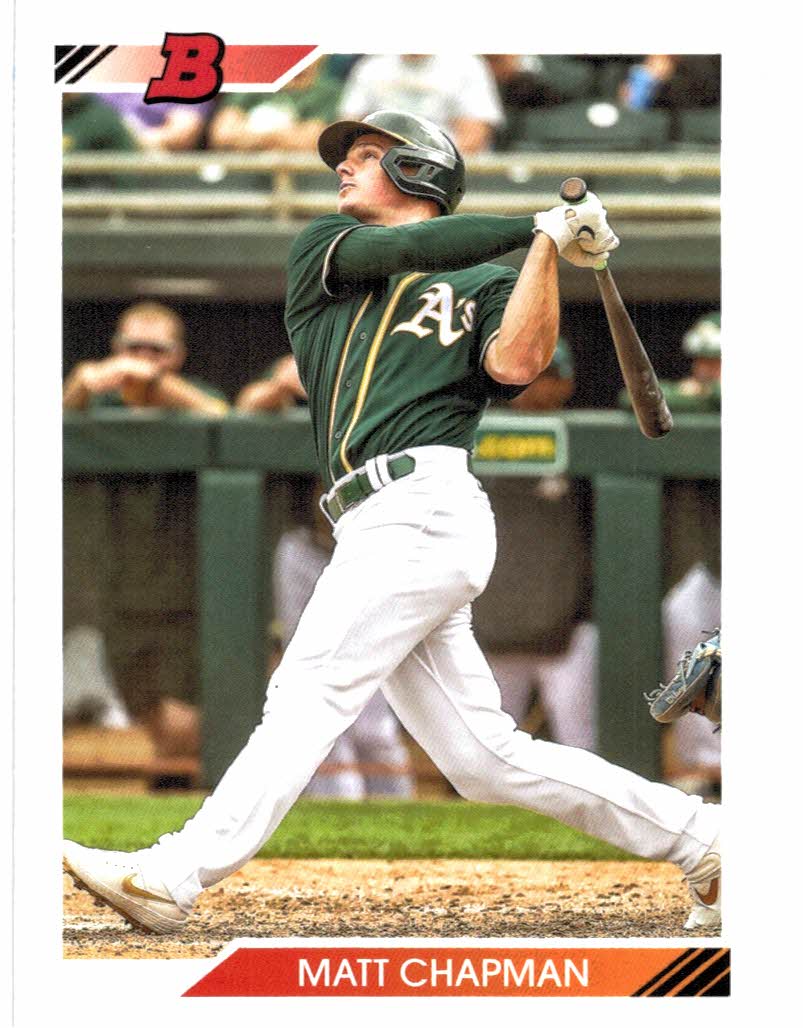  2020 Bowman #73 Matt Chapman Oakland Athletics NM-MT