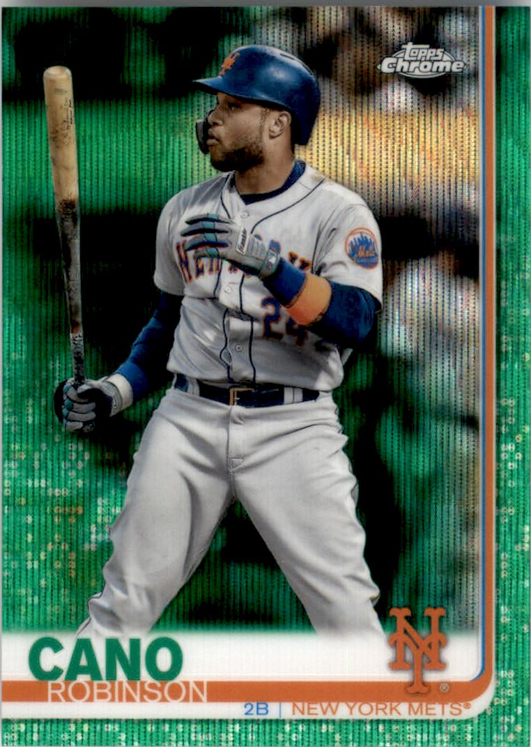 2019 Topps Chrome Green Wave Refractors #193 Robinson Cano