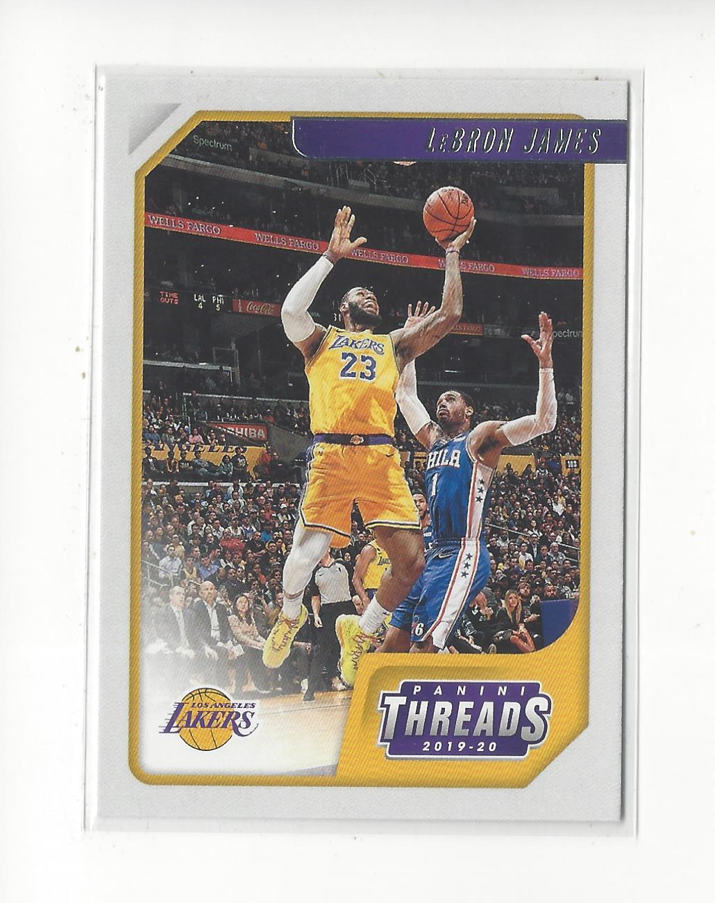 2019-20 Panini Chronicles #86 LeBron James/Threads
