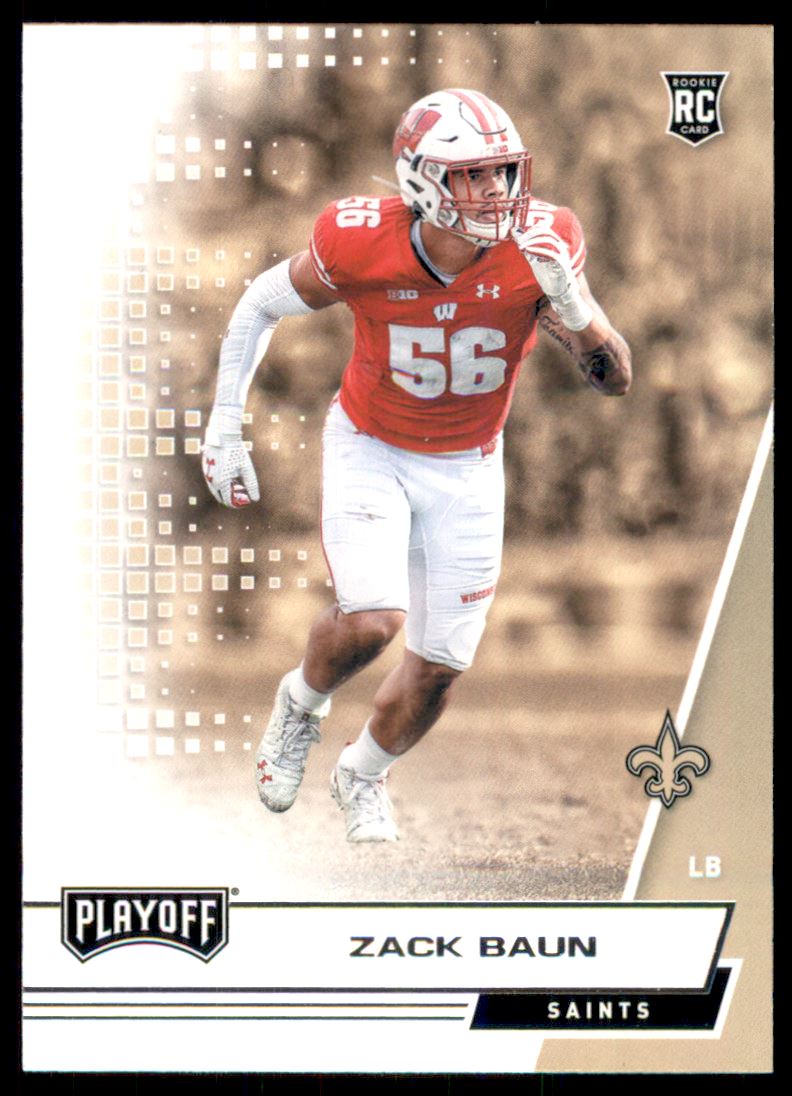 2020 Playoff #296 Zack Baun RC - NM-MT