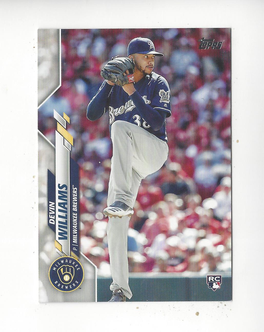 2020 Topps Update #U113 Devin Williams RC