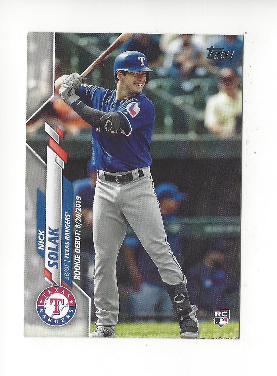 2020 Topps Update #U149 Nick Solak