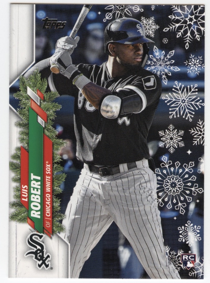 2020 Topps Walmart Holiday #HW2 Luis Robert RC - NM
