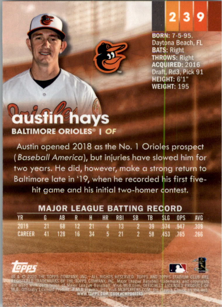 2020 Stadium Club Chrome Baseball Card Pick (Base) 144-400