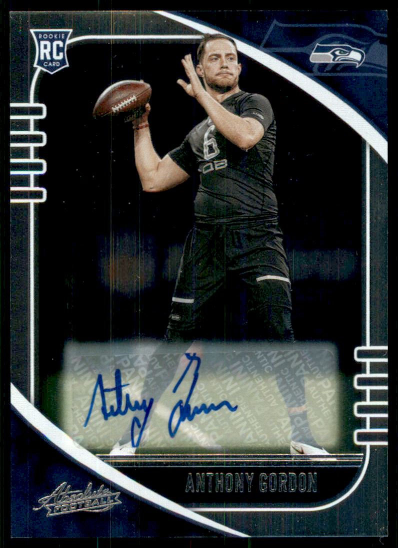 2020 Absolute Signature Rookies #105 Anthony Gordon