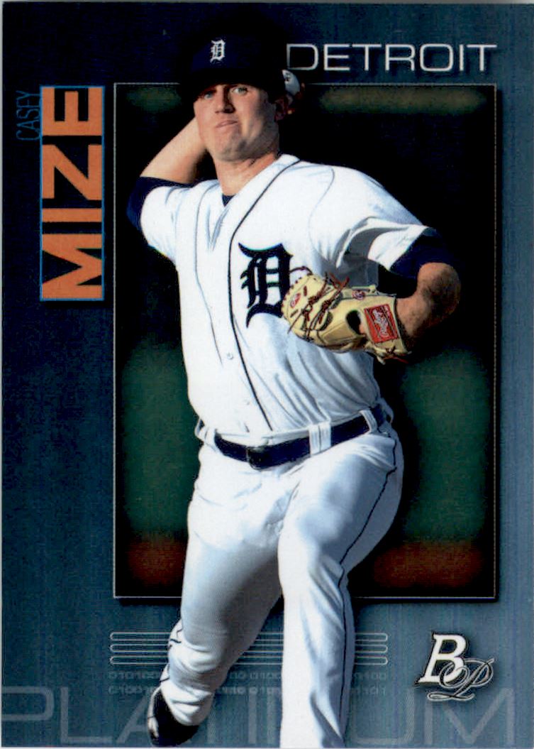 2020 Bowman Platinum Top Prospects #TOP28 Casey Mize