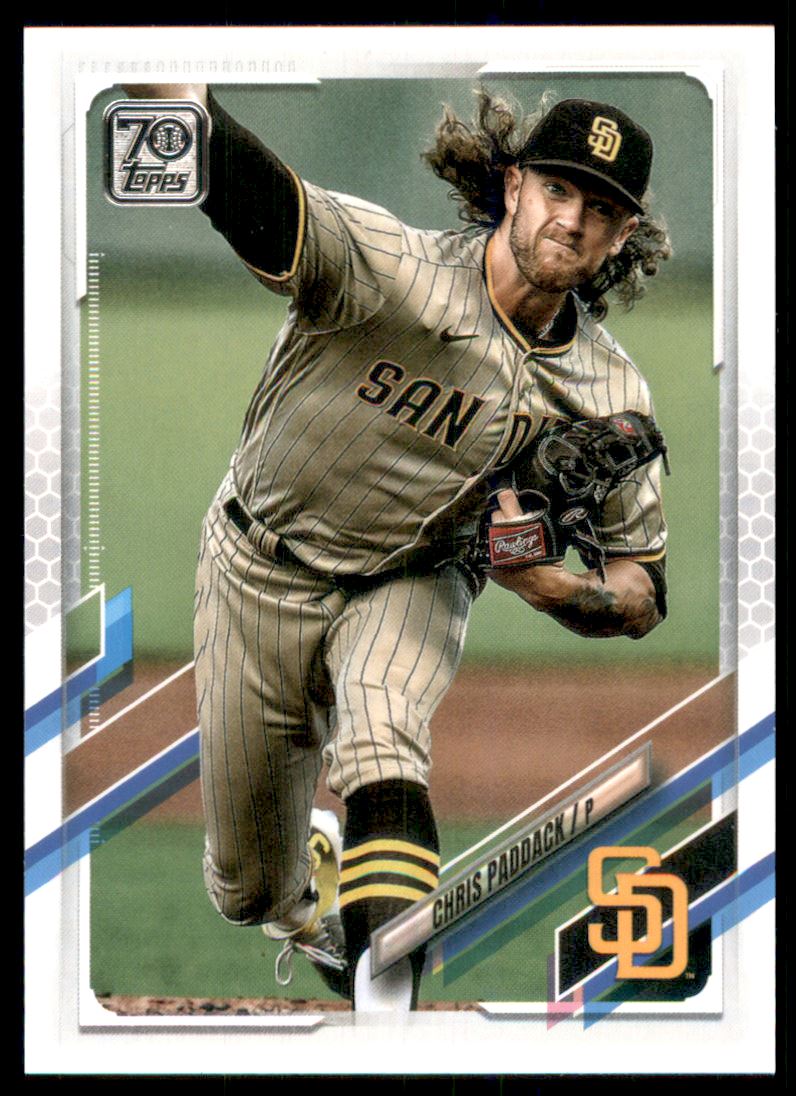 2021 Topps Advanced Stats 259 Chris Paddack NMMT