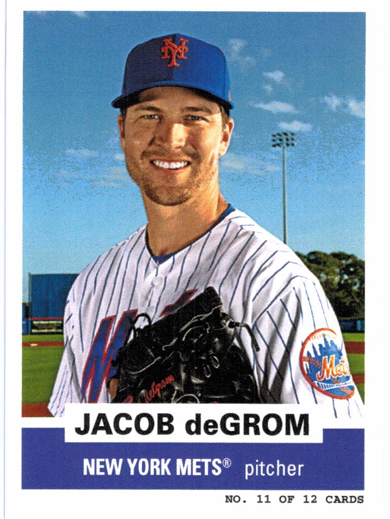 2016 Topps New York Mets Jacob deGrom