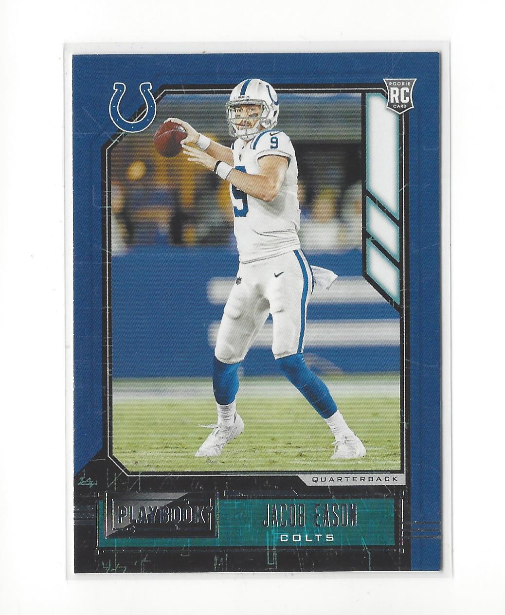 2020 Panini Playbook #111 Jacob Eason RC