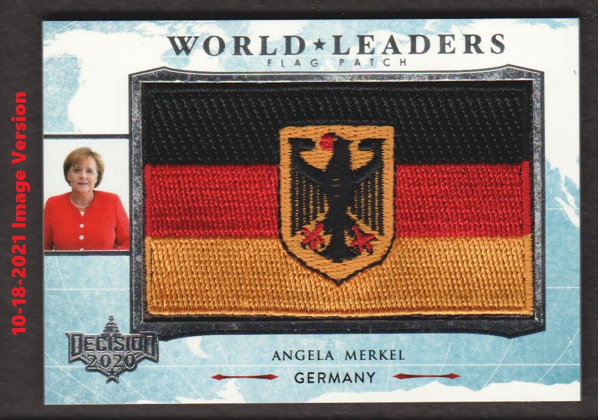 2020 Decision WORLD LEADERS FLAG PATCH 第90,96-98代 内閣総理大臣