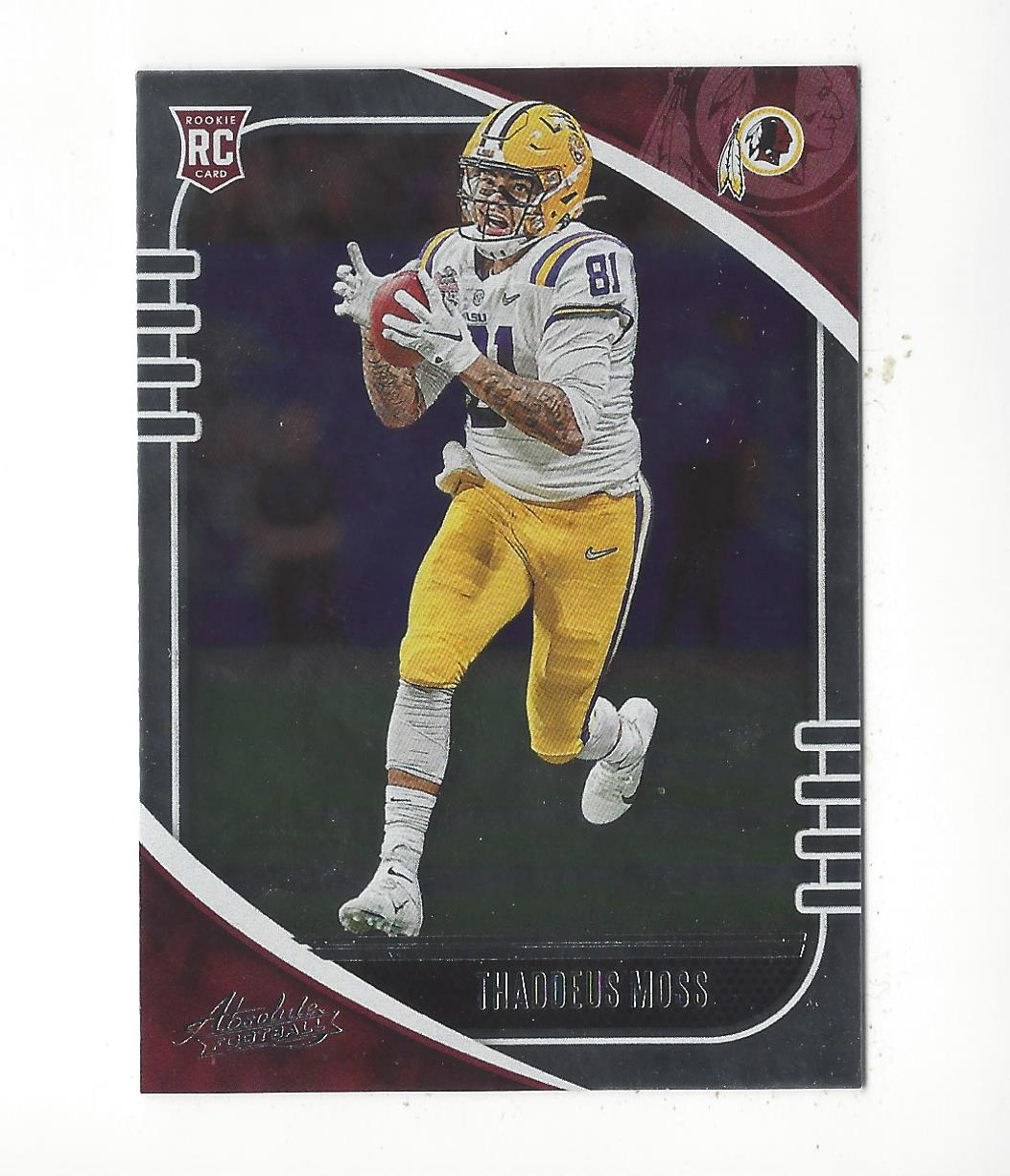 2020 Absolute Retail #191 Thaddeus Moss