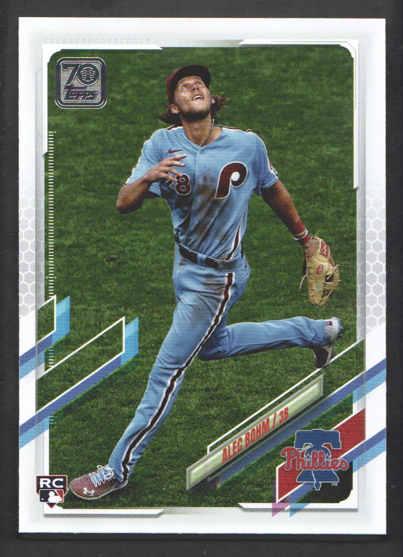 2021 Topps Alec Bohm #277 Gold Cup RC Rookie Card PSA 10 Phillies GEM