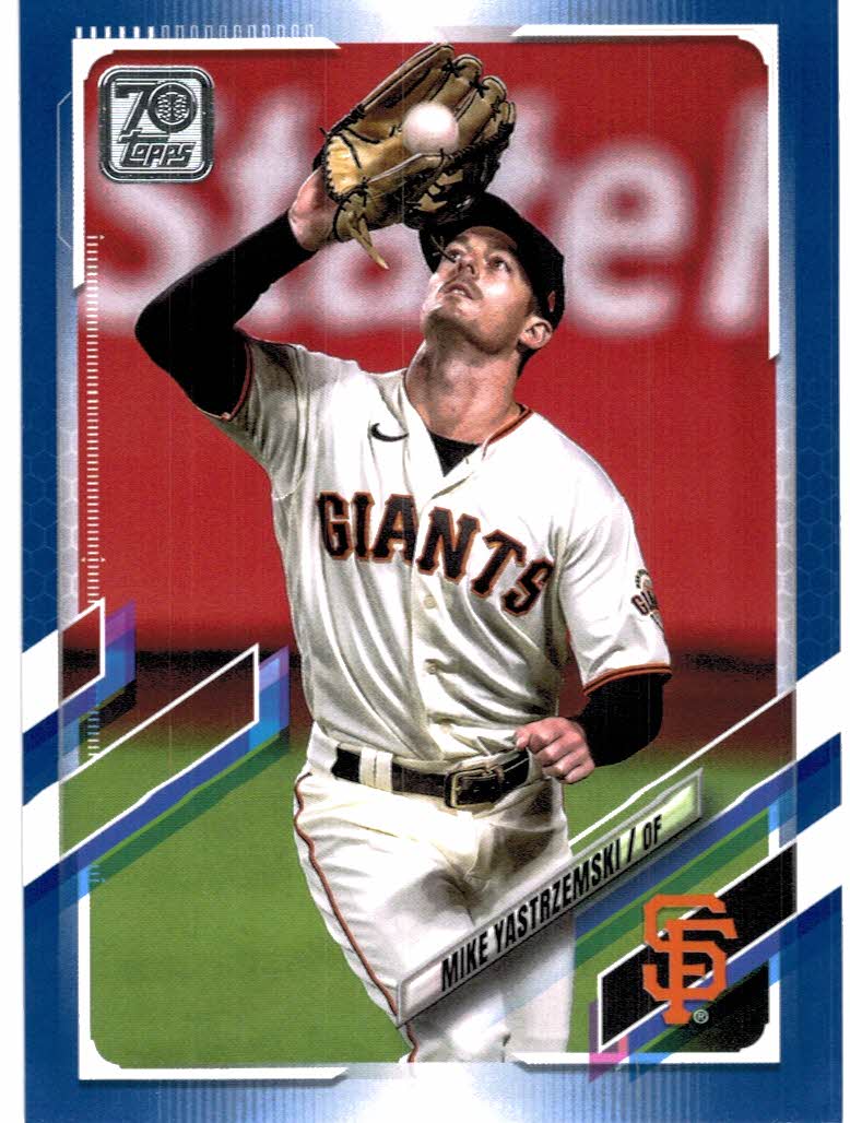 2021 Topps Baseball Card #191 Wilmer Flores San Francisco Giants