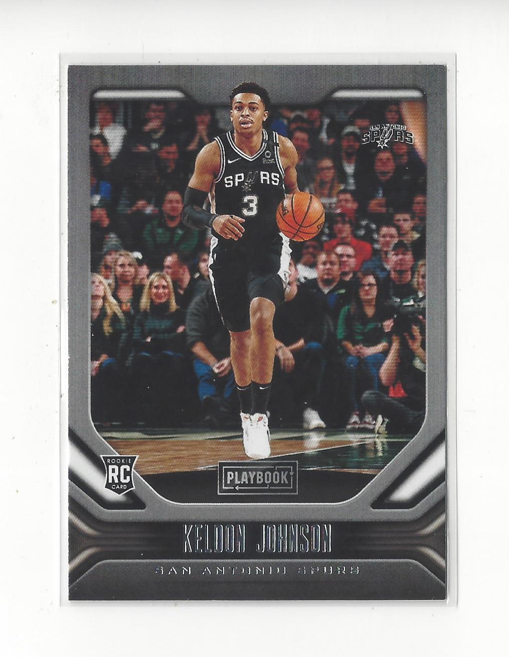 2019-20 Panini Chronicles #187 Keldon Johnson/Playbook