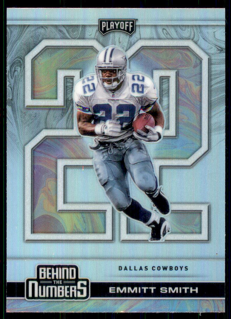 Emmitt Smith 2020 Panini Playoff Football Card Dallas Cowboys 