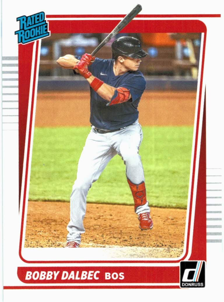 2021 Topps Big League #206 Bobby Dalbec RC - Boston Red Sox