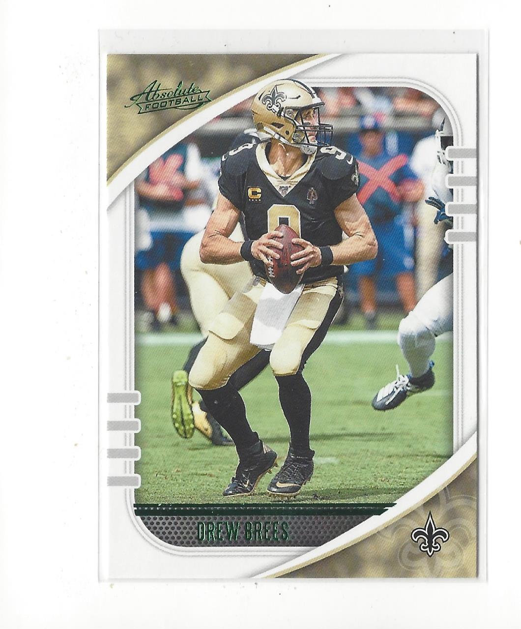 2020 Absolute Green #72 Drew Brees