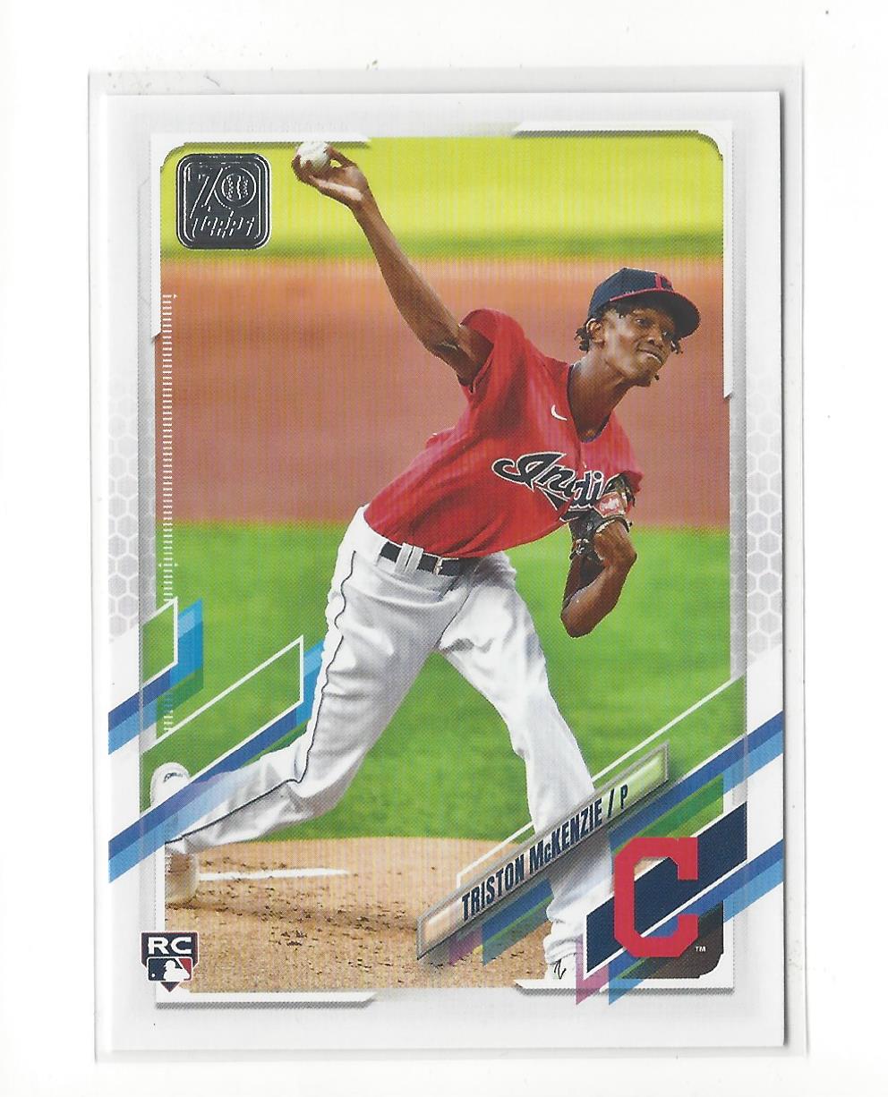 2021 Topps #319 Triston McKenzie RC