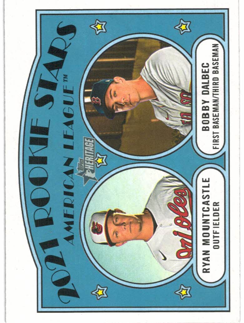 2021 Topps Archives #246 Bobby Dalbec NM-MT RC Rookie Red Sox