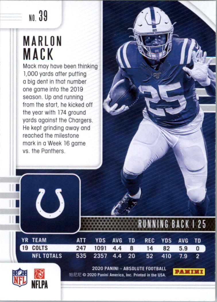 2020 Absolute Retail Football Card Pick (Inserts)